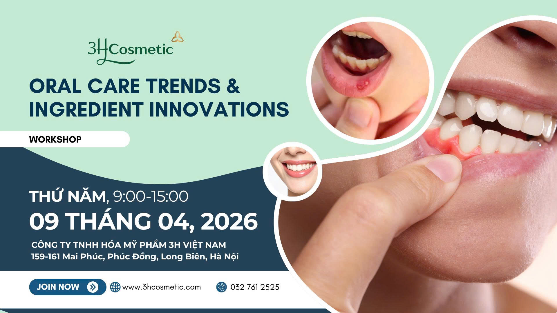 🔹ORAL CARE TRENDS & INGREDIENT INNOVATIONS – WORKSHOP